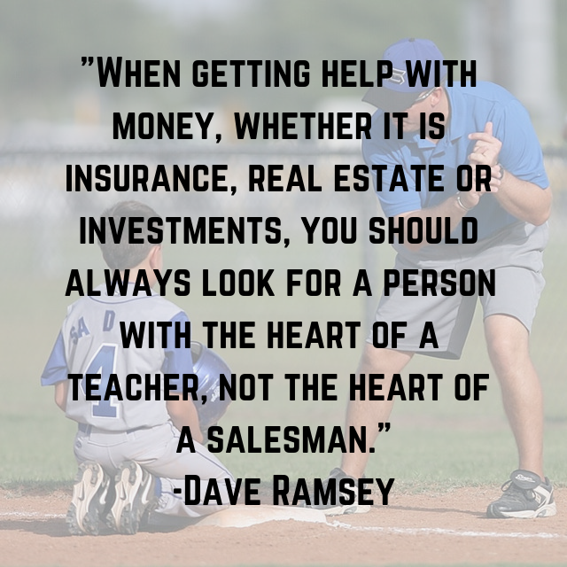 Find a Houston Realtor - Dave Ramsey ELP - Heart of a Teacher